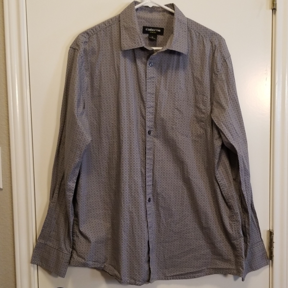 Men's stretch button down
